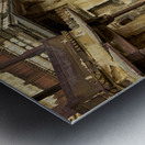 India Madhya Pradesh Orchha. The Fort Complex Metal print