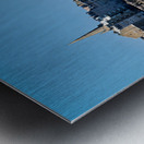 Saint Malo Brittany France. Grand plage du Sillon Sillon beach Metal print