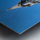 Honfleur Normandy France. Saint Catherine church the biggest wooden church in France Metal print