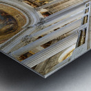 The Palace of Versailles. Paris France. The Royal Chapel Metal print