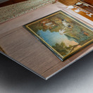 Chateau dAzay le Rideau. Loire Valley. France. Metal print