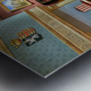 Chateau dAzay le Rideau. Loire Valley. France. Metal print