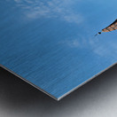 Eguisheim Alsace France. Alsace Wine Route. The timber framed houses in old town Metal print