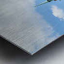 Germany Bavaria Munich. The old town hall Altes Rathaus. Marienplatz. Marys square Metal print