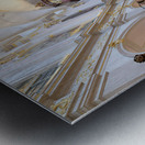 Germany Bavaria Munich. Peterskirche. St. Peters church Metal print