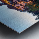 Germany Bavaria Romantic Road. Fussen. St. Mang Abbey  and museum on river Lech Metal print