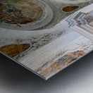 Germany Bavaria Romantic Road. Fussen. The parish church of St. Mang Metal print