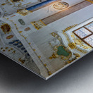 Germany Bavaria Romantic Road. Fussen. St. Mang Abbey Metal print