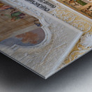 Germany Bavaria Romantic Road. Fussen. St. Mang’s Abbey. Stadt Museum der Stadt. Museum of History. Danse Macabre Metal print