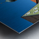 Germany Bavaria Romantic Road. Schongau. Mariae Himmelfahrt church Metal print