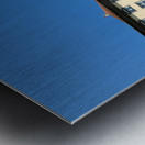 Germany Bavaria Romantic Road. Landsberg am Lech. Heilig Kreuz church Metal print