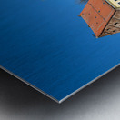 Germany Bavaria Romantic Road. Landsberg am Lech. Hauptplatz square Metal print