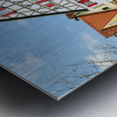 Germany Bavaria Romantic Road. Historische Altstadt Dinkelsbuhl. Old Town Metal print