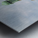 Germany Bavaria Romantic Road. Augsburg. Fuggerei the worlds oldest public housing complex still in use Metal print