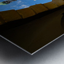 Germany Bavaria Romantic Road. Rothenburg ob der Tauber. Market Square. marktplatz Metal print