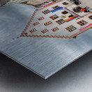 Germany Bavaria Romantic Road. Bad Mergentheim. Market Square Metal print