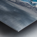 Jökulsárlón is a large glacial lake in southern part of Vatnajökull National Park Iceland. Metal print