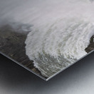 Gullfoss waterfalls. Gullfoss is a waterfall located in the canyon of the Hvítá river in southwest Iceland. Metal print