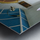 Church of Reykjahlid. Myvatn. Iceland Metal print