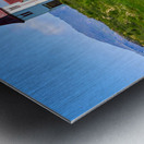 Hellnar church. Snaefellsnes peninsula. Iceland Metal print