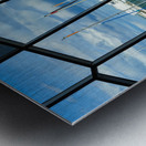 The harbour of Reykjavik. Iceland Metal print