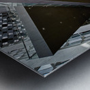 Harpa is a concert hall and conference centre in Reykjavík Iceland. Metal print