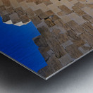 Athens Greece. The Erechtheion temple at the Acropolis Metal print