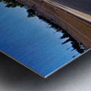 Athens Greece.The Panathenaic Stadium site of the first modern Olympic games in 1896 now hosting ceremonial events & live music concerts. Metal print