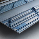 GREECE Athens. The National Library Metal print