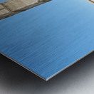 Syria. Aleppo. Bread for sale on a pram Metal print