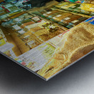 Syria. Aleppo. The souq Metal print