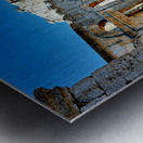 Syria. Church of Saint Simeon Stylites Metal print