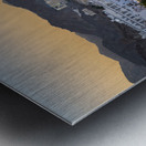 Oman. Muscat. Cityscape at sunset Metal print