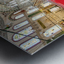 Istanbul Turkey. The Fatih Mosque Metal print