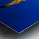 Istanbul Turkey. Süleymaniye Mosque at sunset Metal print