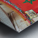 Morocco Fez. Bou Inania Madrasa Metal print