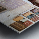 Morocco Fez. Sale of used books Metal print