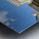 Morocco Fez. Bab Bou Jeloud the blue gate to Medina Metal print