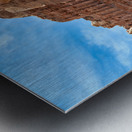 Jordan. Petra archaeological site. The Royal Tombs. Urn Tomb Metal print