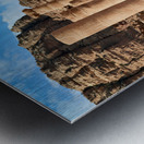 Jordan. Petra archaeological site. The Hadrian Gate also known as the Temenos Gate Metal print