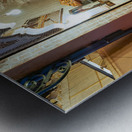 Morocco Marrakesh. Sale of dried fruit in the souk Metal print