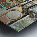 Morocco Marrakesh. Souvenir shop in the old town Metal print