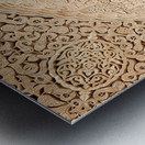 Morocco Marrakesh. Saadian tombs. Royal necropolis Metal print