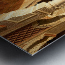 Morocco Marrakesh. Saadian tombs. Royal necropolis Metal print