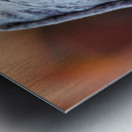 Morocco Marrakesh. Portrait of a veiled moroccan woman Metal print