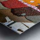 Morocco Marrakesh. Sale of dried fruit Metal print