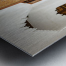 Morocco Marrakesh. The Bahia Palace Metal print