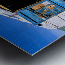 Mongolia. A ger nomadic tent Metal print