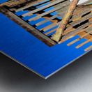 Mongolia. Children in a village Metal print