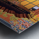 BHUTAN. Paro Valley Metal print